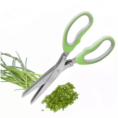 Novelty Kitchen Tools Stainless Steel Popular Portable Herb Scissors